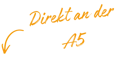 Direkt an der A5